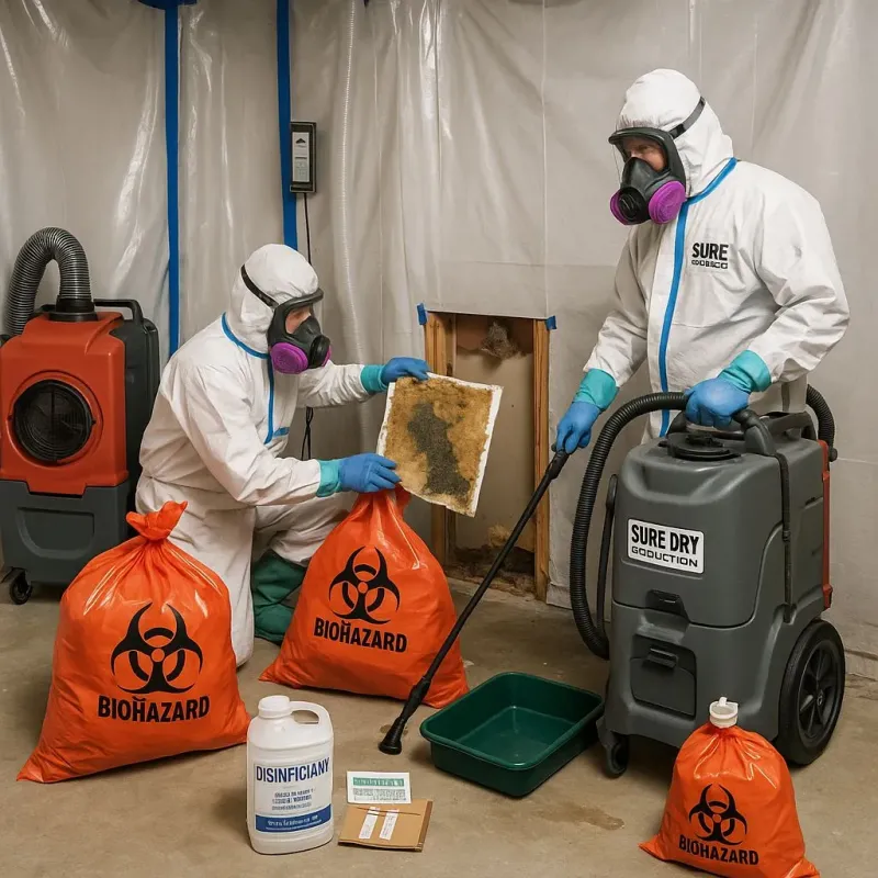 Contaminated Water Handling Protocols process in Baylor County, TX
