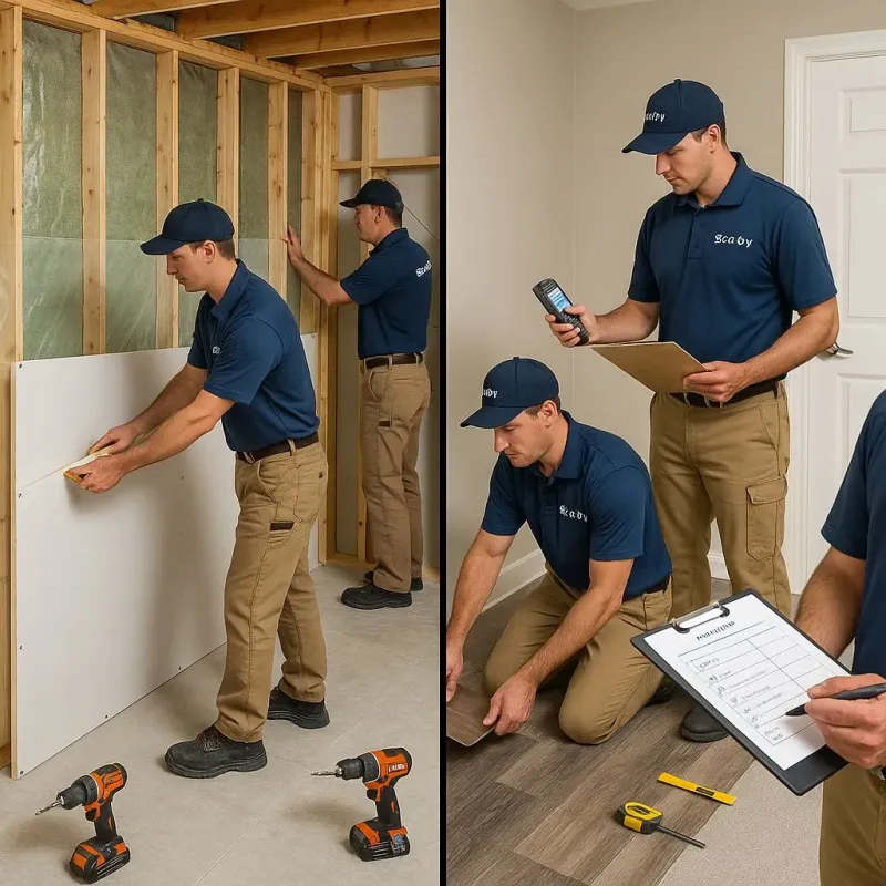 Repairs and Reconstruction process in Baylor County, TX