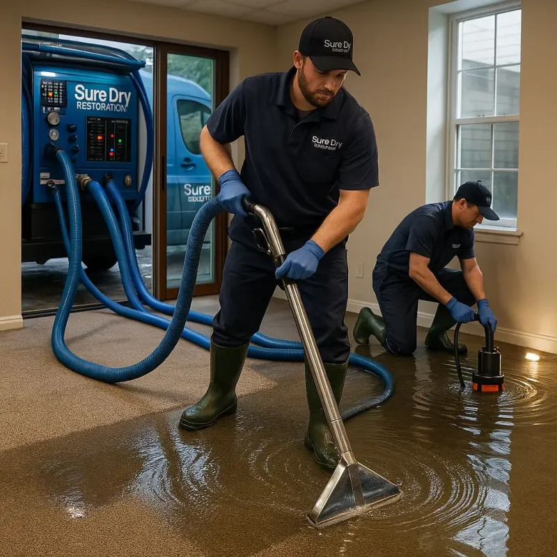 Water Extraction and Removal process in Baylor County, TX